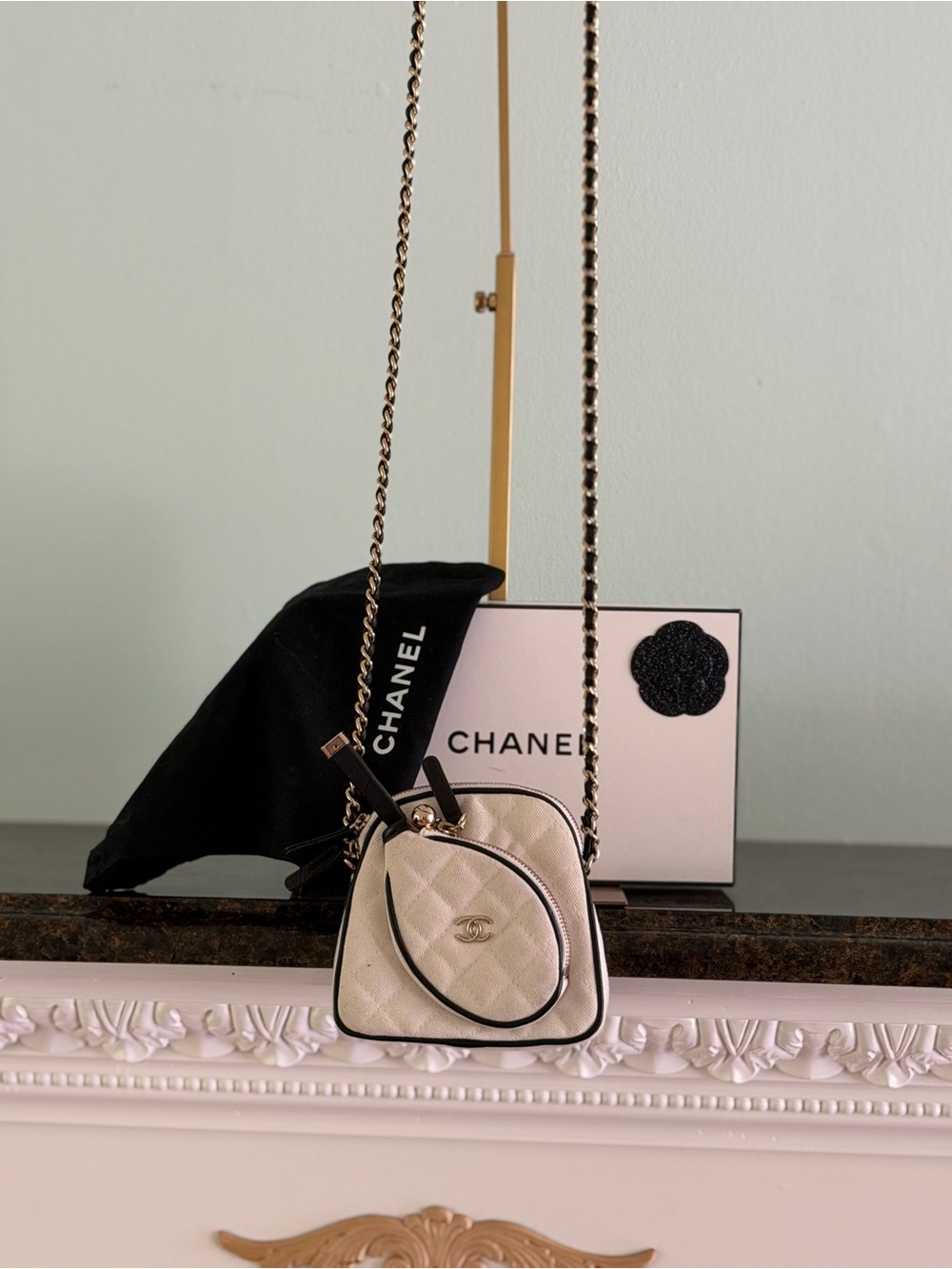Chanel Coco Masters Mini Tennis Bag—-Monte-Carlo Mini Crossbody Tennis Bag - Picture 9 of 15